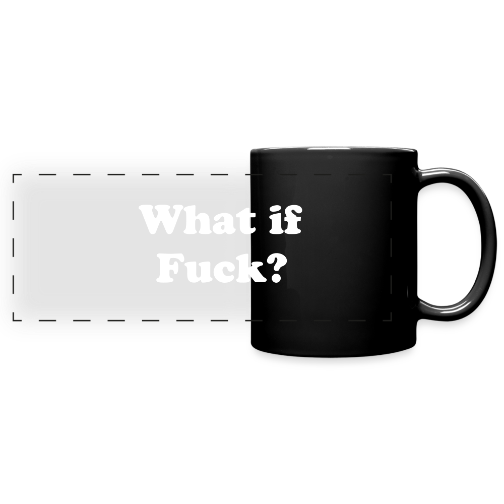 Full Color Panoramic Mug - black