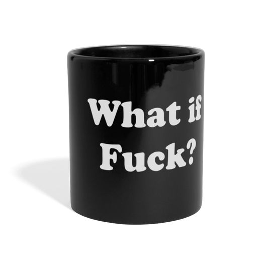 Full Color Panoramic Mug - black